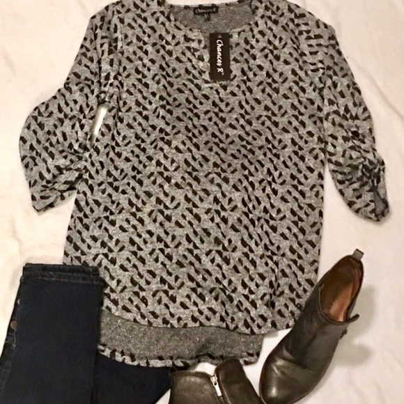 Glittery, Fun Tunic Top SALE - Picture 2 of 10